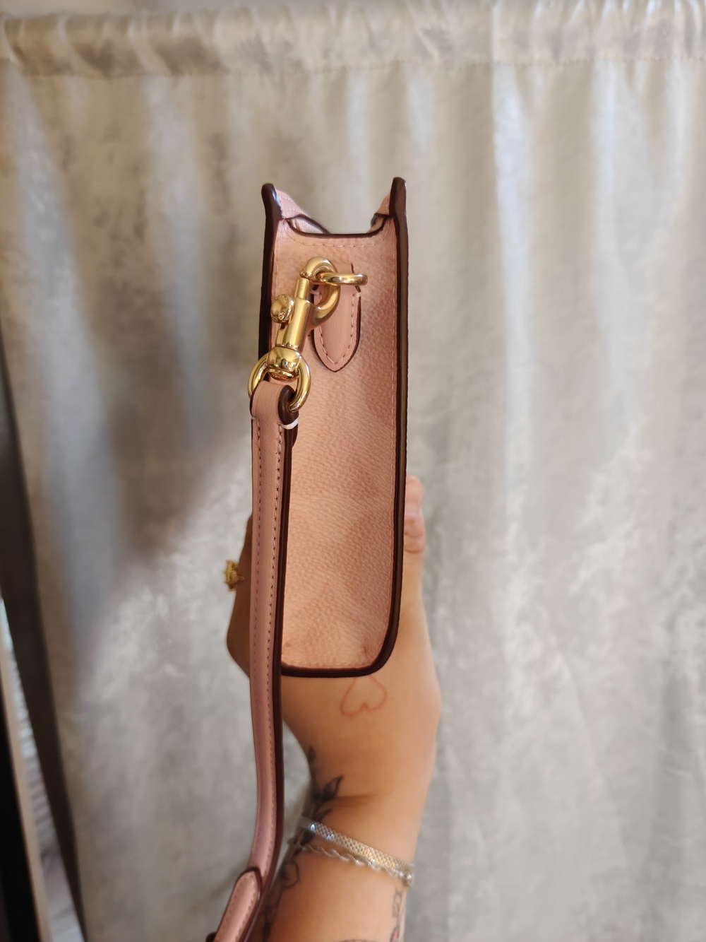 Coach Slim Crossbody Bag Powder Pink Collection - Picture 3 of 6